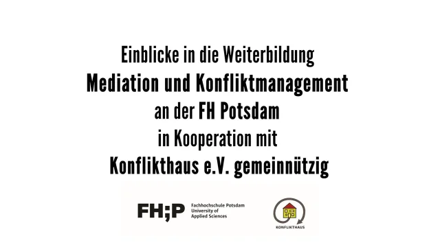 Video Mediationsweiterbildung Vorschaubild